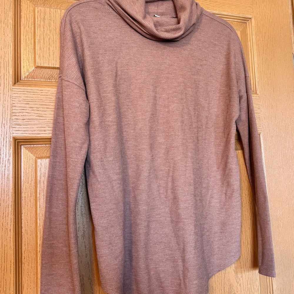 a new day Women's Mauve Cowl Neck Sweater